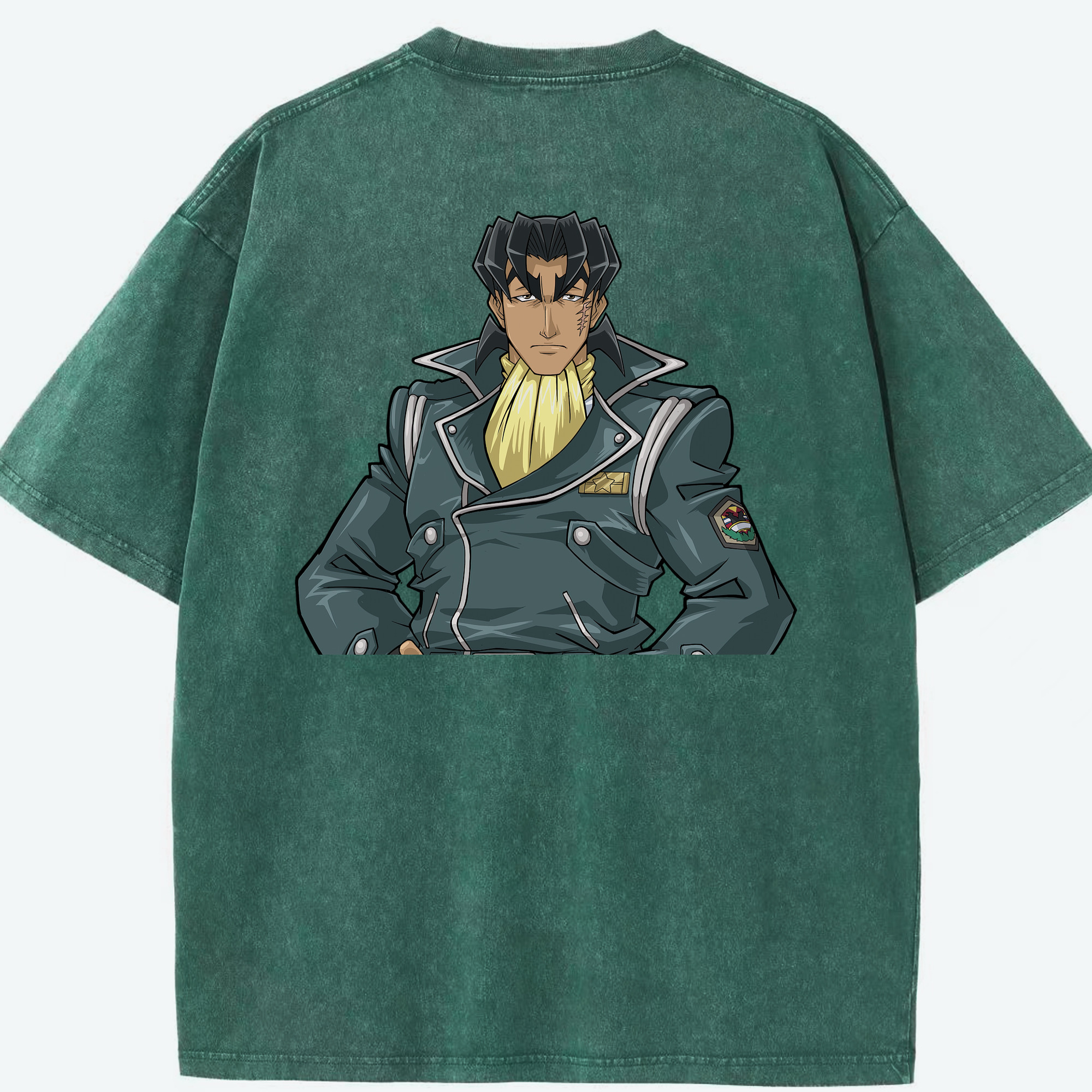 （画像用） 遊☆戯☆王 Yu-Gi-Oh! 綿100% ヴィンテージ風 半袖Tシャツ（背面プリント）